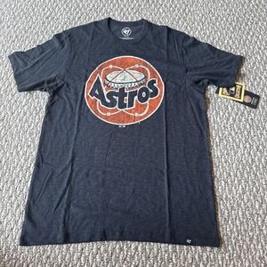 Houston Astros Cooperstown Collection Fall Navy 47 Brand T-Shirt  US Size Small
